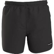 Calvin Klein Badbyxor Cool Iconic Texture Swimshorts Svart XX-Large He...