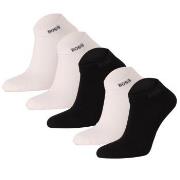 BOSS Strumpor 5P Cotton Blend Ankle Socks Svart/Vit Strl 43/46 Herr