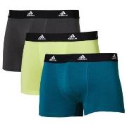 adidas Kalsonger 3P Active Flex Cotton Trunk Limegrön bomull Medium He...