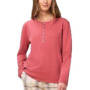 Triumph Lounge Me Cotton Button Tab Top Korall bomull 36 Dam