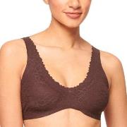 Sloggi BH ZERO Feel Lace 2.0 Bralette Brun X-Small Dam