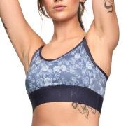 Kari Traa BH Fröya Wool Sports Bra Blå polyester Large Dam