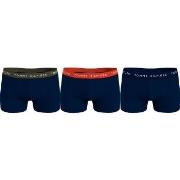 Tommy Hilfiger Kalsonger 3P Logo Essential Trunks Mörkblå Small Herr