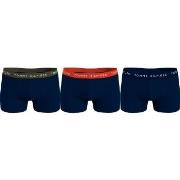 Tommy Hilfiger Kalsonger 3P Logo Essential Trunks Mörkblå Large Herr