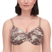 Chantelle BH C Magnifique Underwired Bra Brun mönstrad C 80 Dam