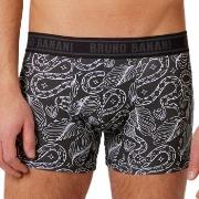 Bruno Banani Kalsonger Rattlesnake Print Boxer Svart mönstrad bomull S...