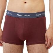 Marc O Polo Cotton Trunks Kalsonger 3P Röd/Grå bomull Medium Herr