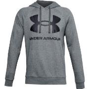 Under Armour Rival Fleece Big Logo Hoodie Grå Medium Herr