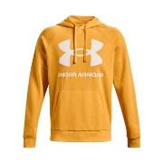 Under Armour Rival Fleece Big Logo Hoodie Orange/Vit Medium Herr