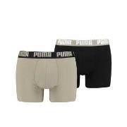 Puma Kalsonger 2P Basic Boxer Svart/Hud bomull X-Large Herr