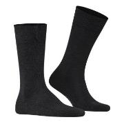 Falke Strumpor Sensitive London Socks Antracit bomull Strl 39/42 Herr