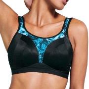 Freya BH Dynamic Soft Sports Bra Svart/Blå J 70 Dam