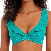 Freya Jewel Cove High Apex Bikini Top With J-Hook Turkos D 80 Dam