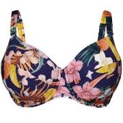 Rosa Faia Tropical Sunset Bikini Top Blå m blommor F 42 Dam