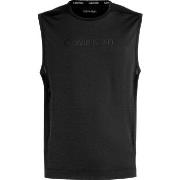 Calvin Klein Sport Logo Tank Top Svart polyester Medium Herr