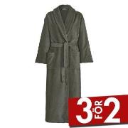 Damella Modal Terry Robe Oliv X-Large Dam