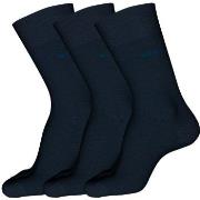 BOSS Strumpor 3P RS Finest Soft Cotton Sock Blå Strl 43/46 Herr