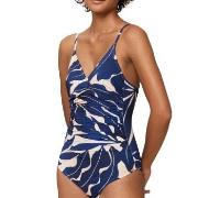 Triumph Summer Allure Padded Swimsuit 01 Vit/Blå B 38 Dam