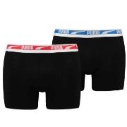 Puma Kalsonger 2P Men Multi Logo Boxer Flerfärgad bomull Large Herr