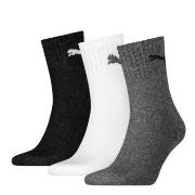 Puma Strumpor 3P Short Crew Unisex Socks Flerfärgad Strl 43/46