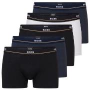 BOSS Kalsonger 5P Cotton Boxer Trunks Flerfärgad bomull X-Large Herr