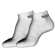 BOSS Strumpor 2P Casual Sport Sneaker Socks Vit Strl 43/46 Herr