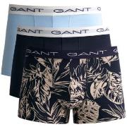 Gant Kalsonger 3P Tropical Leaves Printed Trunks Marin bomull X-Large ...