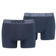 Levis Kalsonger 2P Organic Cotton Base Boxer Marin bomull Medium Herr