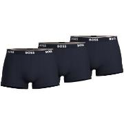 BOSS Kalsonger 6P Cotton Stretch Trunks Mörkblå bomull Large Herr