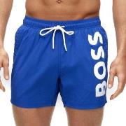 BOSS Badbyxor Octopus Swimshort Blå polyamid Medium Herr