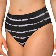 Wiki Swim Tai High Waist Brief Svart/Vit 40 Dam