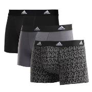 adidas Kalsonger 3P Active Flex Cotton Trunk Svart/Vit bomull X-Large ...