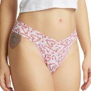 Hanky Panky Trosor Printed Original Rise Thong Vit Mönstrad nylon One ...