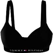 Tommy Hilfiger BH Bralette Lift Svart ekologisk bomull Medium Dam