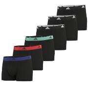 adidas Kalsonger 6P Active Flex Cotton Trunks Svart bomull Medium Herr