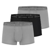 Michael Kors Kalsonger 3P Supreme Touch Trunks Grå/Svart Large Herr