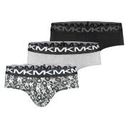 Michael Kors Kalsonger 3P Fashion Low Rise Brief Svart/Vit bomull XX-L...