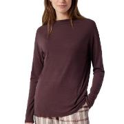 Schiesser Mix and Relax Long Interlock Shirt Brun 42 Dam