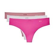 Under Armour Trosor 3P Pure Stretch Thong Rosa/Vit Medium Dam