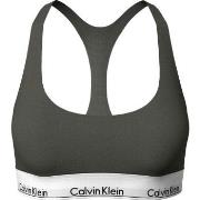 Calvin Klein BH Modern Cotton Bralette Unlined Oliv Medium Dam