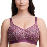 Chantelle BH C Magnifique Wirefree Support Bra Printed lila E 75 Dam