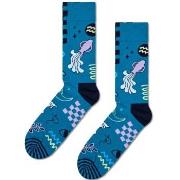 Happy socks Strumpor Zodiac Signs Aquarius Sock Blå Mönstrad Strl 36/4...