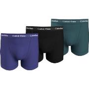 Calvin Klein Kalsonger 6P Cotton Stretch Trunks Lila/Turkos bomull Med...