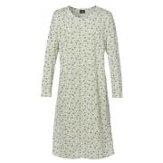 Trofe Bamboo Long Sleeve Dress Grön blommig XX-Large Dam