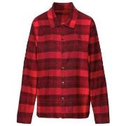 Calvin Klein Long Sleeve Button Down Flannel Svart/Röd bomull X-Large ...