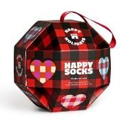 Happy socks Strumpor Bauble Sock Gift Set Röd Mönstrad modal Strl 36/4...