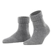 Burlington Strumpor Plymouth Wool Sock Ljusgrå ull Strl 36/41 Dam