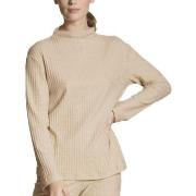 Calida Home Hub Sweater Creme bomull X-Small Dam