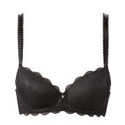 Trofe Julia Lace Padded Bra BH Svart polyamid A 80 Dam