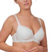 Trofe Julia Lace Padded Bra BH Vit polyamid A 70 Dam